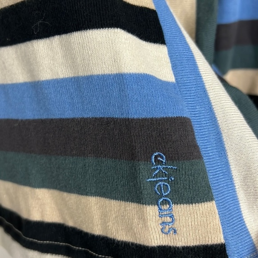CALVIN KLEIN STRIPED LONG SLEEVE SHIRT‎ - Picture 4 of 5
